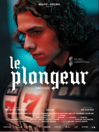 affiche de le plongeur