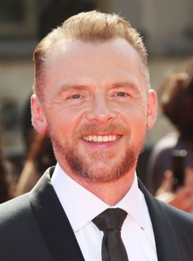 Simon Pegg portrait