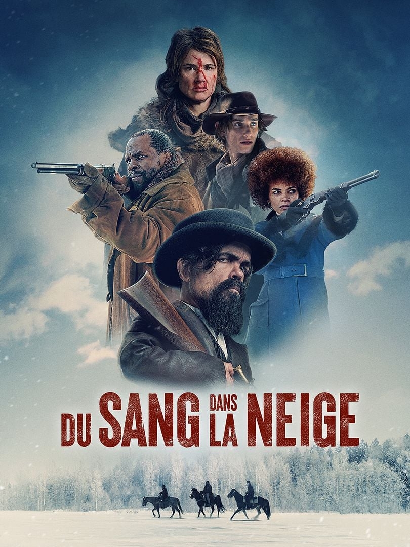 du sang dans la neige